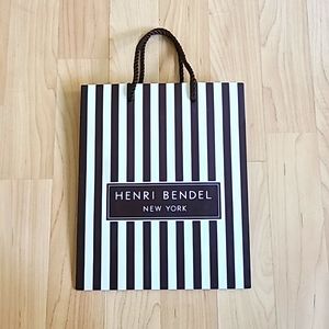 Small Henri Bendel New York Paper Bags Gift Bag